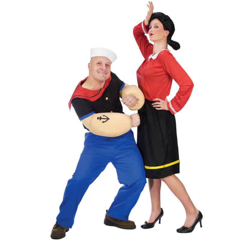 Popeye Adult Costume - Click Image to Close