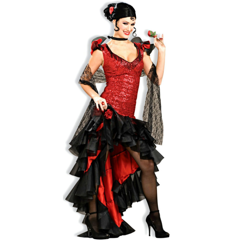 Spanish Dancer Designer Collection Adult Costume - Click Image to Close