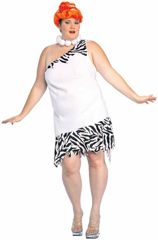 The Flintstones Wilma Plus Adult Costume - Click Image to Close