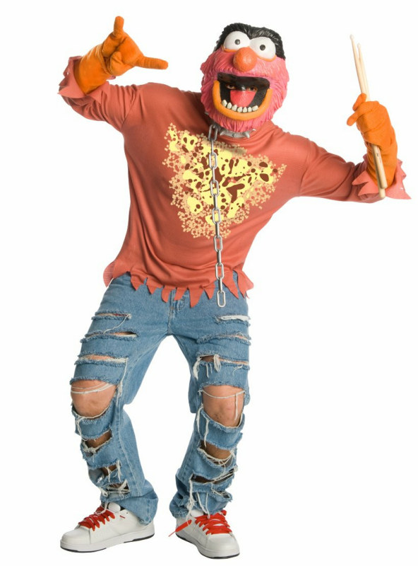 The Muppets Animal Adult Costume - Click Image to Close