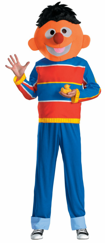 Sesame Street Ernie Adult Costume - Click Image to Close