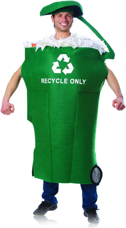 Recycle Bin Adult Costume - Click Image to Close