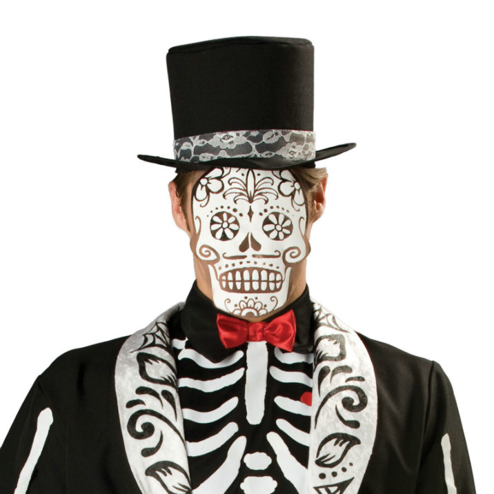 Day Of The Dead Groom Adult Costume - Click Image to Close