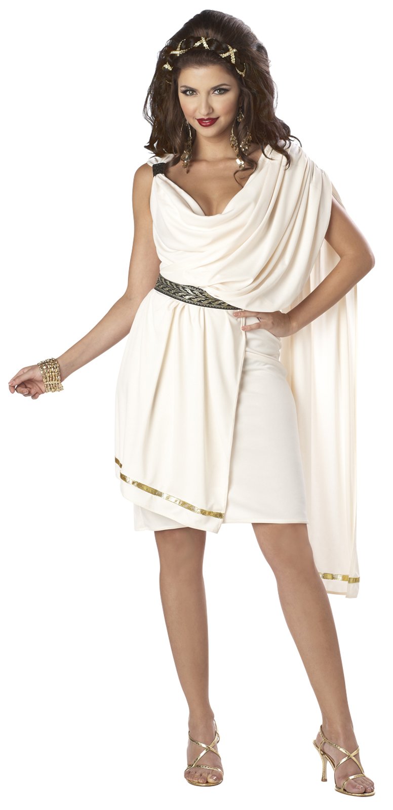 Deluxe Classic Toga (Female) Adult Costume - Click Image to Close