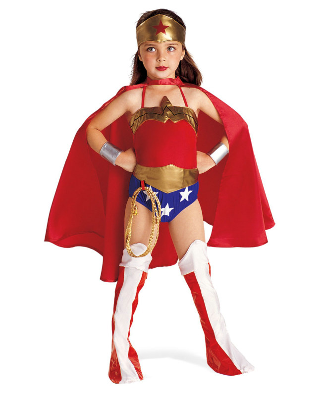 Justice League DC Comics Wonder Woman Child Costume - Click Image to Close