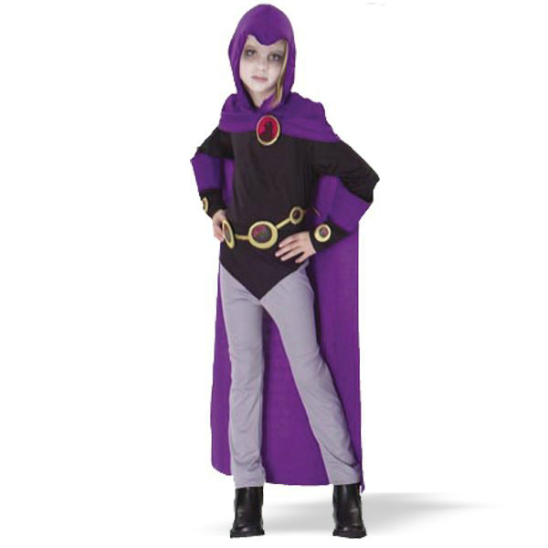 Teen Titans DC Comics Raven Child Costume