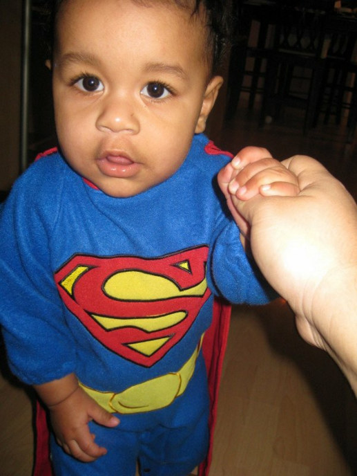 Superman Infant (6-12 Months) Costume - Click Image to Close