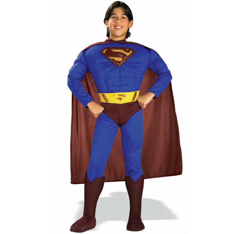 Superman Returns Deluxe Muscle Chest Child Costume