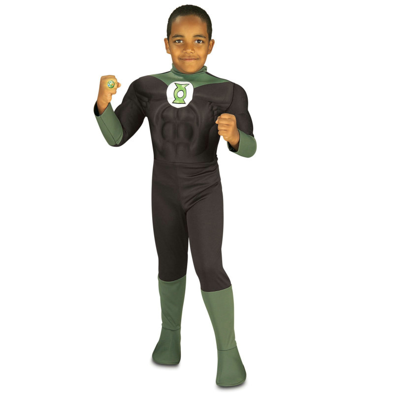 Muscle Chest Green Lantern Toddler Costume - Click Image to Close