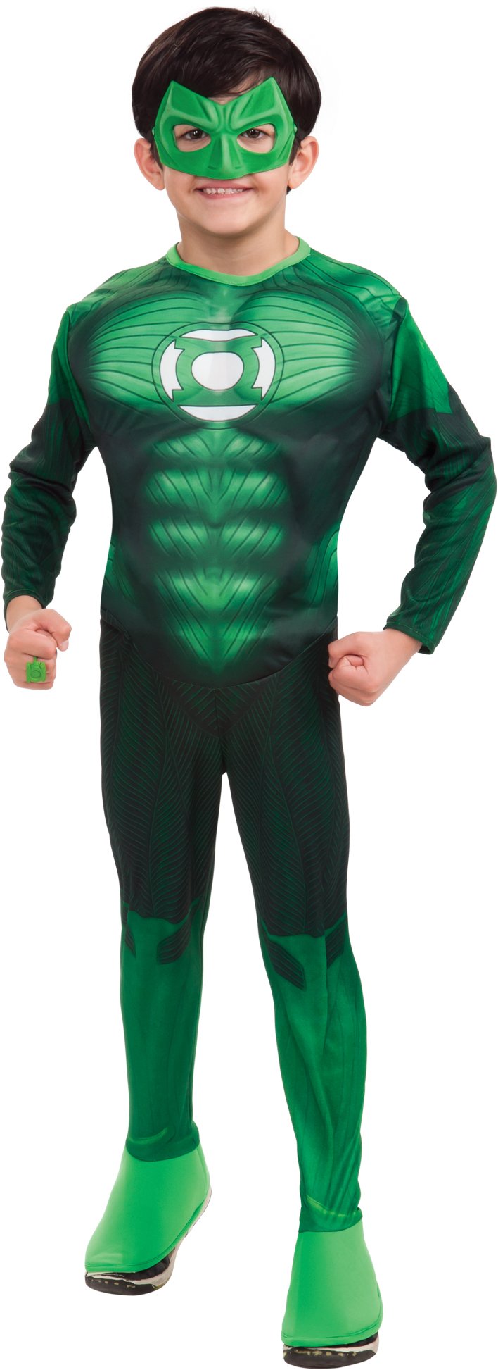 Green Lantern - Hal Jordan Muscle Child Costume - Click Image to Close