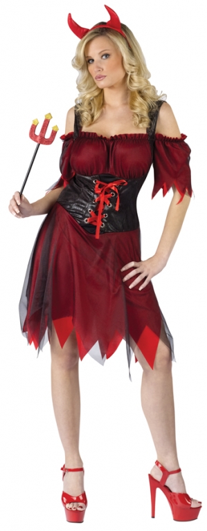 Dark Devil Adult Costume - Click Image to Close