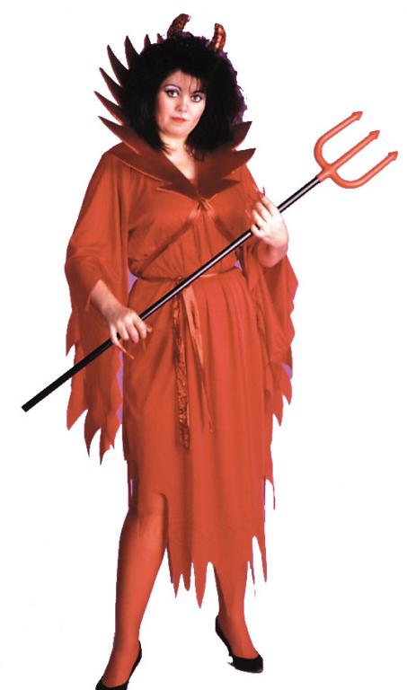 Devils Delight Plus Size Adult Costume - Click Image to Close