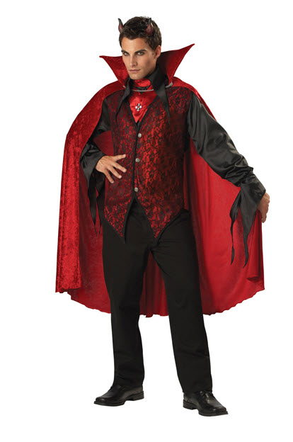 Sinister Devil Adult Costume - Click Image to Close