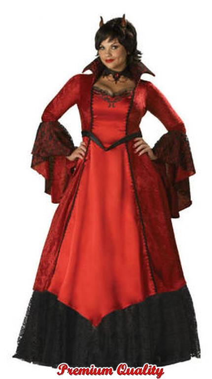 Devils Temptress Plus Size Costume - Click Image to Close