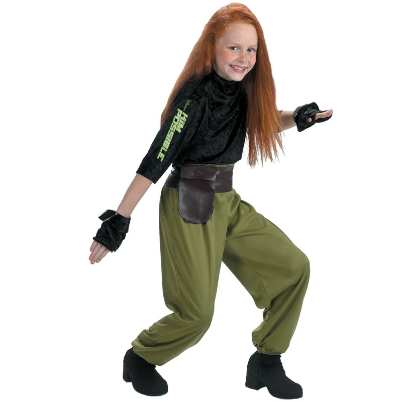 Kim Possible Agent Child Costume - Click Image to Close