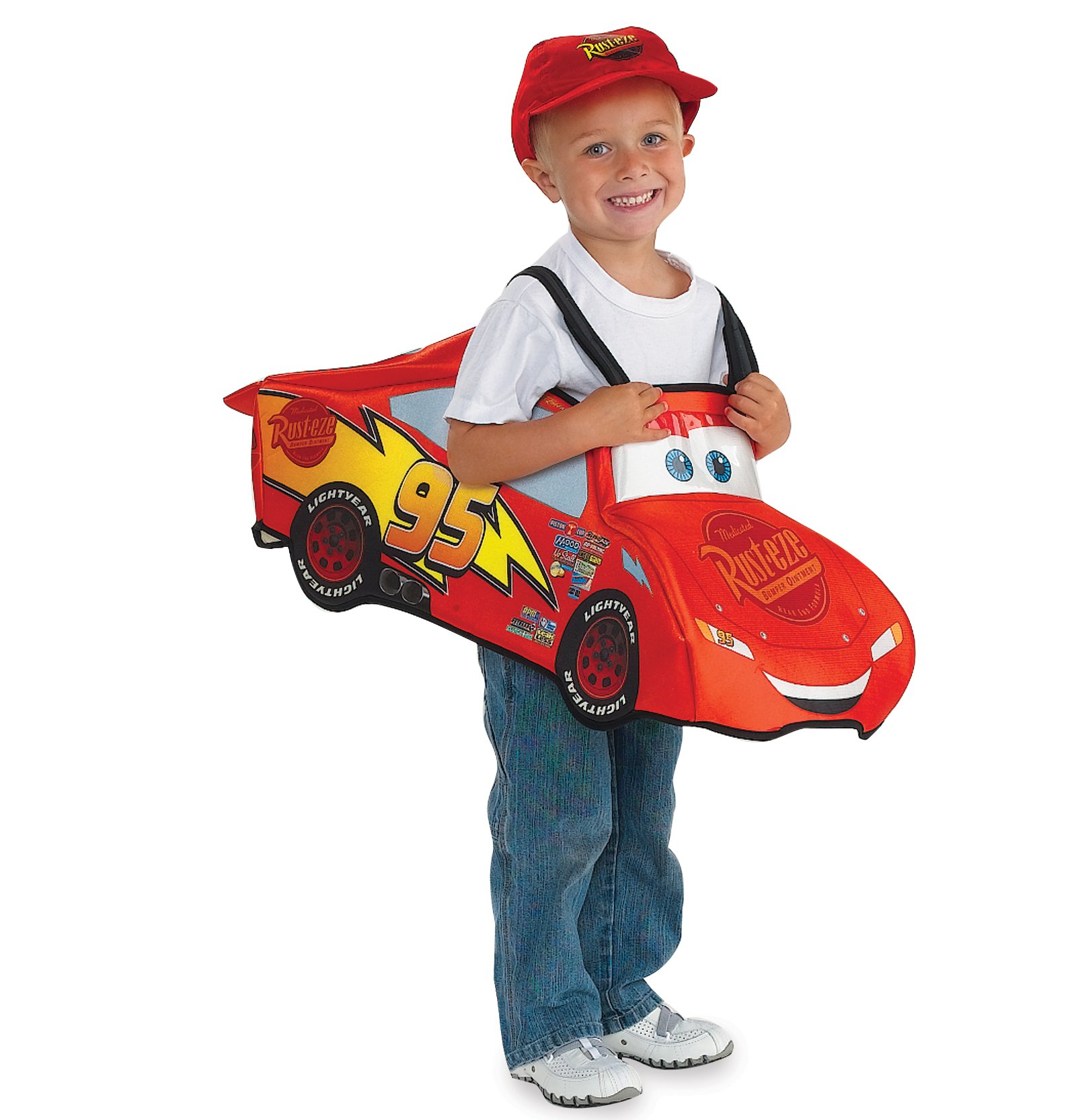 Cars Lightning McQueen Deluxe 3D Costume - Click Image to Close