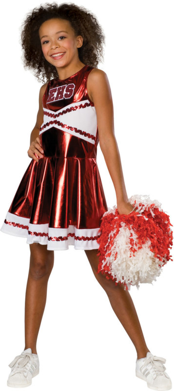 High School Musical Deluxe Cheerleader Child Costume - Click Image to Close