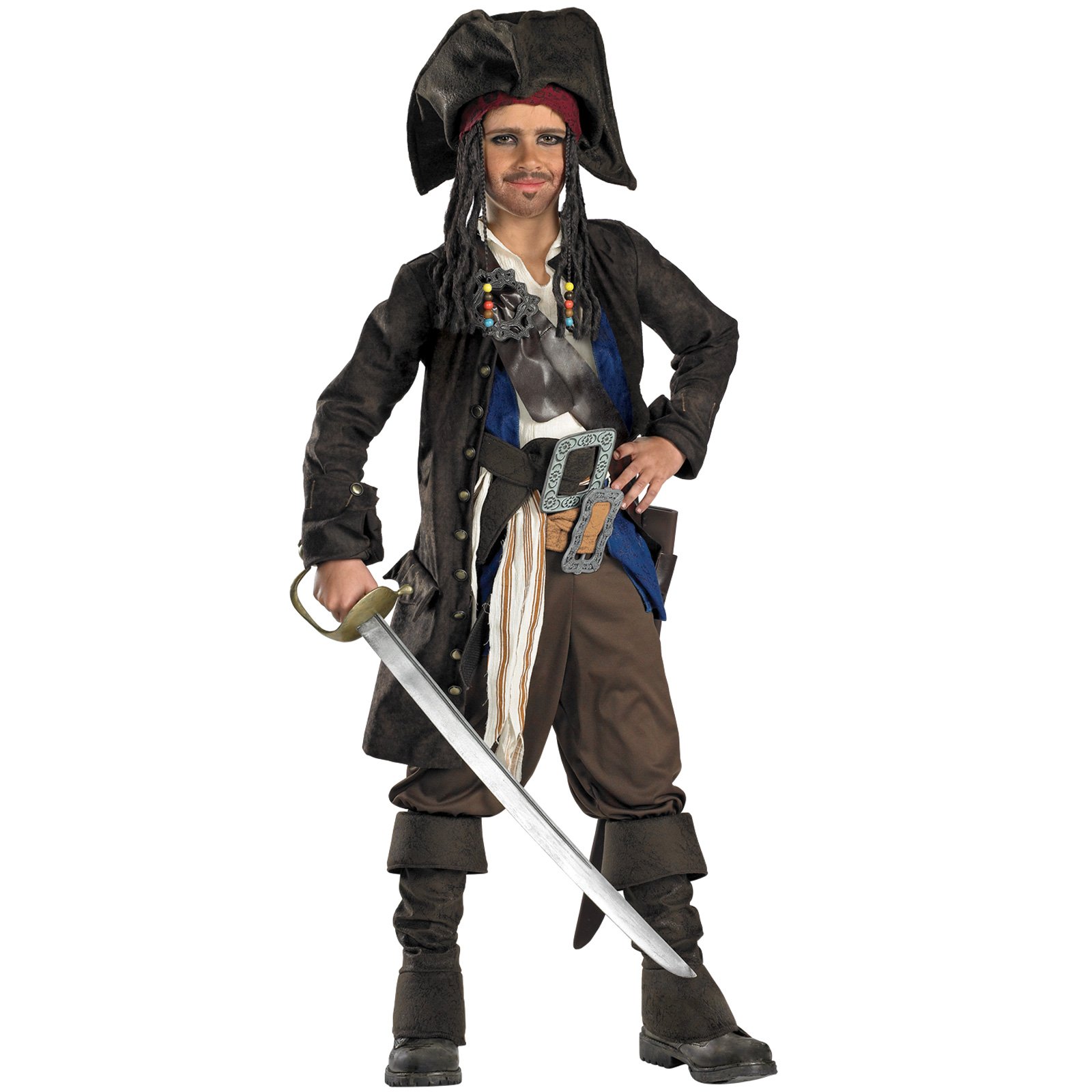 Pirates of the Caribbean 3 Captain Jack Sparrow Prestige Child (