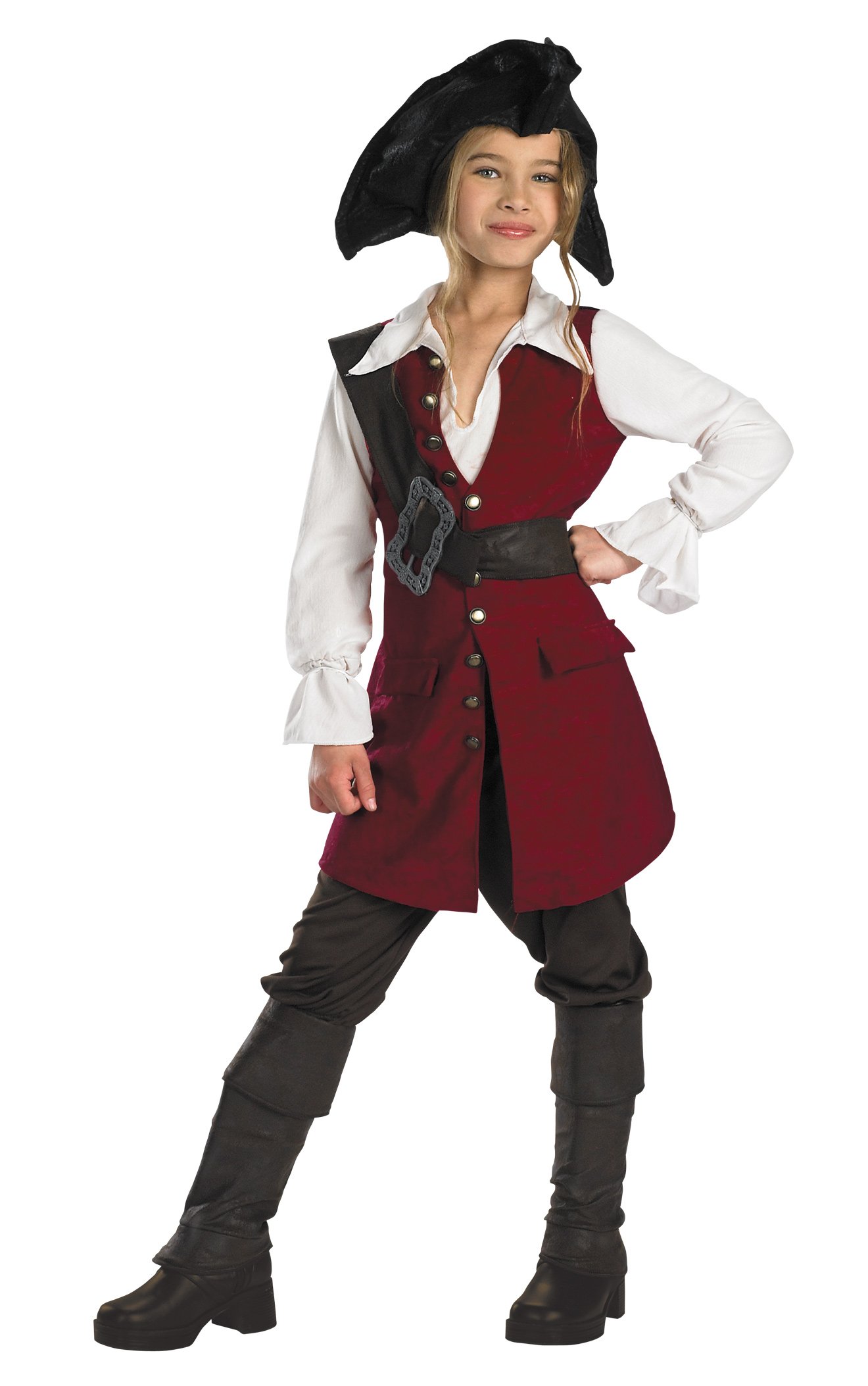 Pirates of the Caribbean - Elizabeth Pirate Deluxe Child Costume