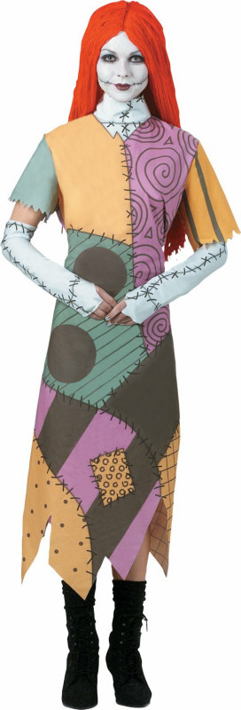 The Nightmare Before Christmas Sally Teen Costume - Click Image to Close