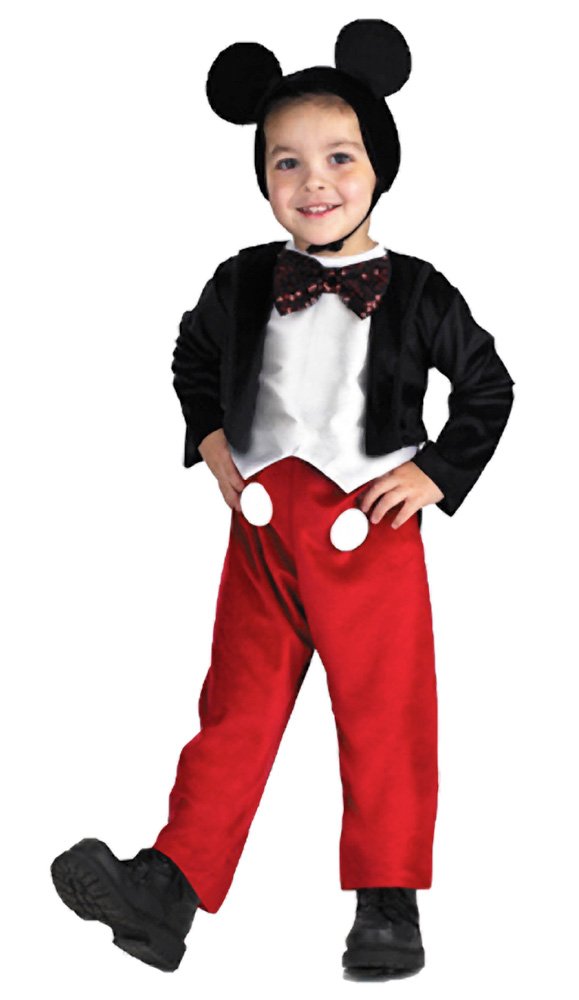 Mickey Mouse Deluxe Toddler/Child Costume - Click Image to Close