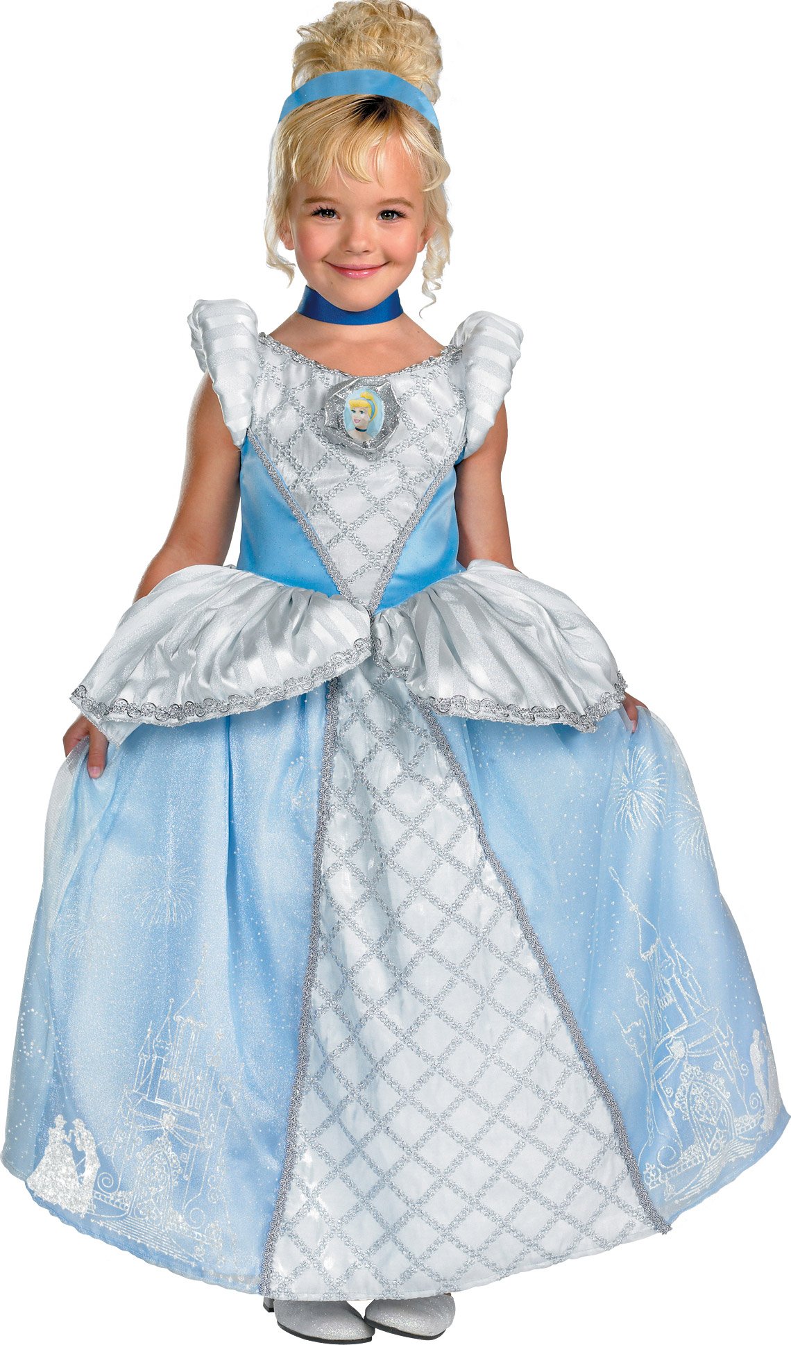 Disney Storybook Cinderella Prestige Toddler / Child Costume - Click Image to Close