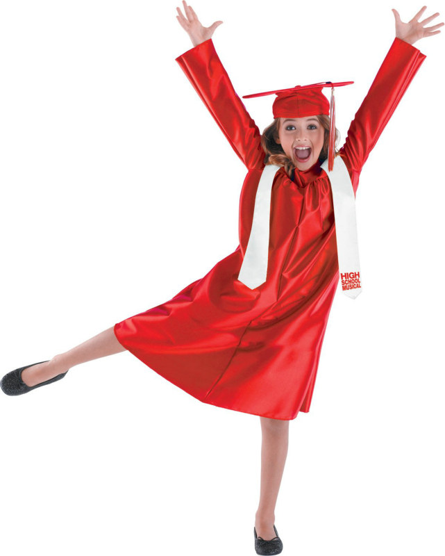 HSM 3 Cap and Gown Classic Child Costume - Click Image to Close