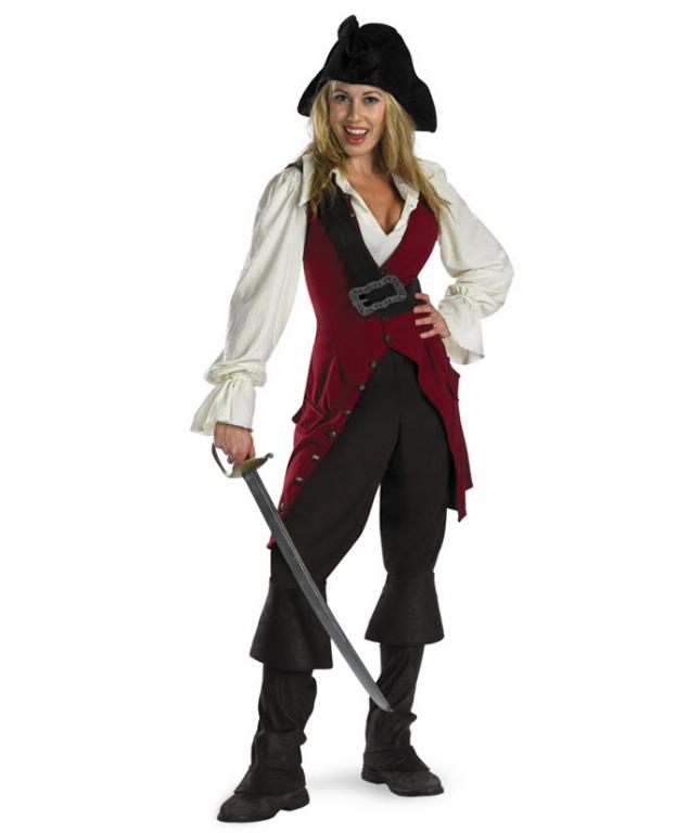 Elizabeth Swan Pirate Costume - Click Image to Close