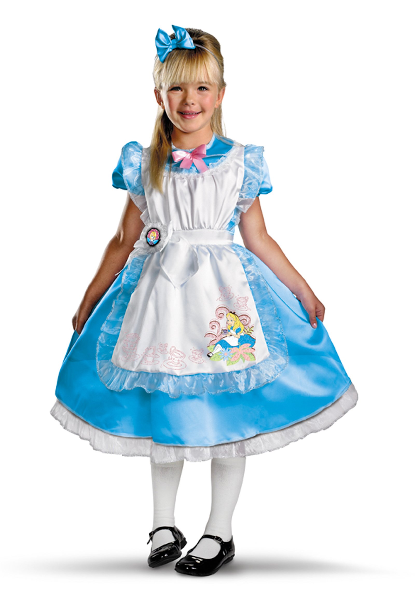 Disney's Alice in Wonderland - Alice Deluxe Child Costume - Click Image to Close