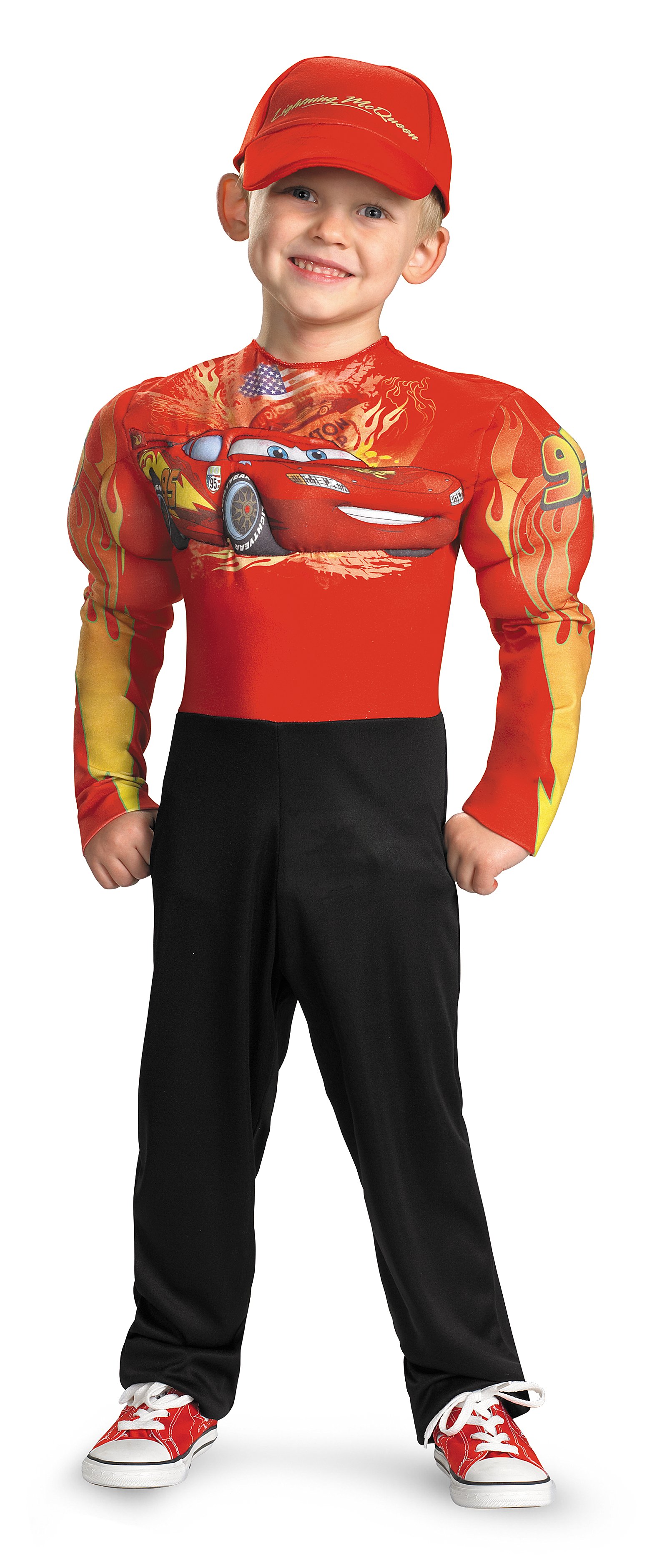 Cars 2 - Lightning McQueen Muscle Toddler / Child Costume