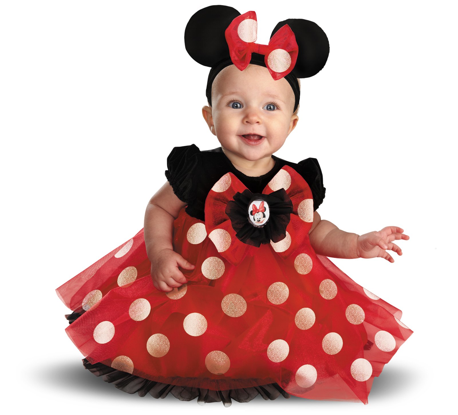 Disney Red Minnie Mouse Infant Costume - Click Image to Close