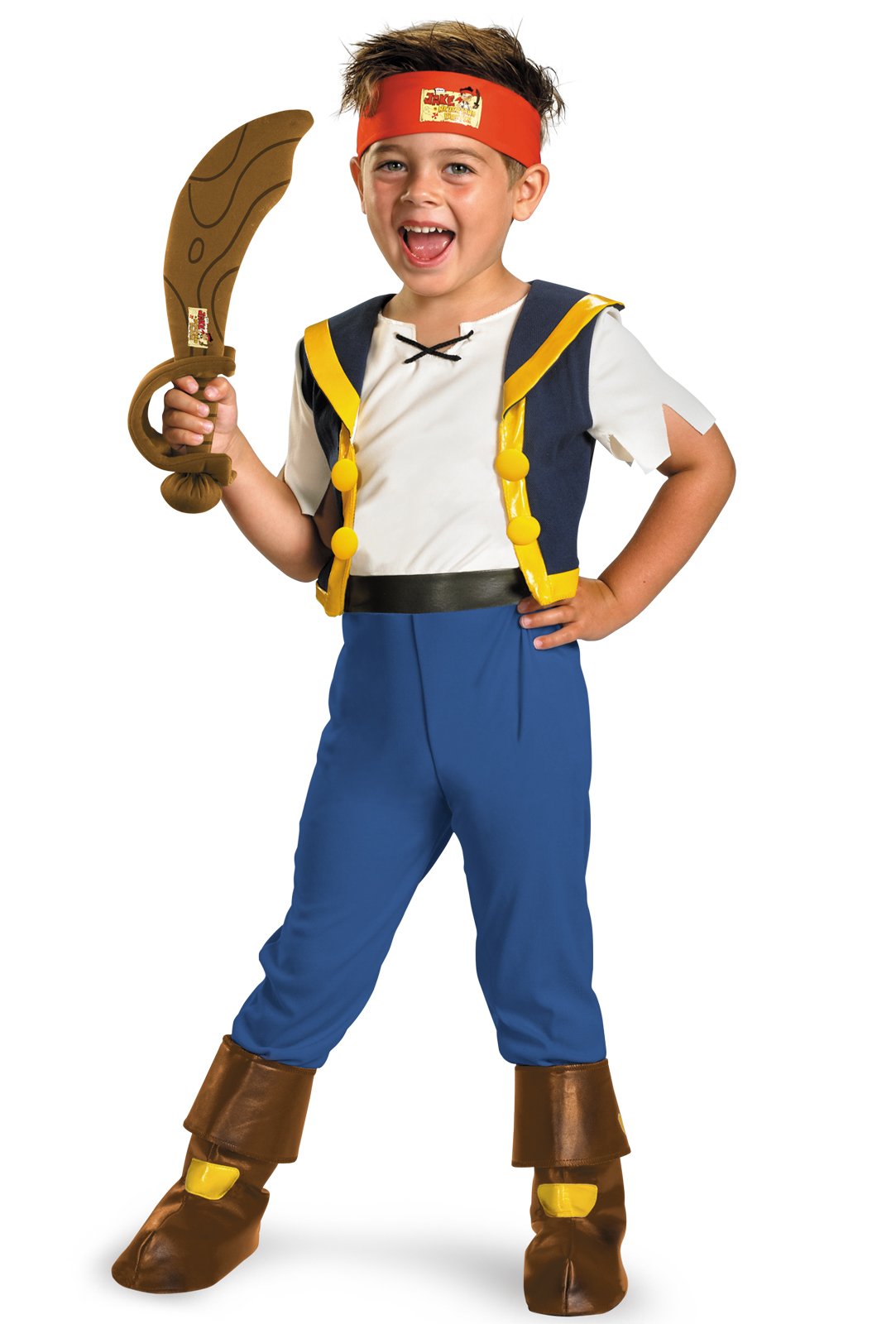 Disney Jake and the Never Land Pirates Deluxe Jake Toddler Costume