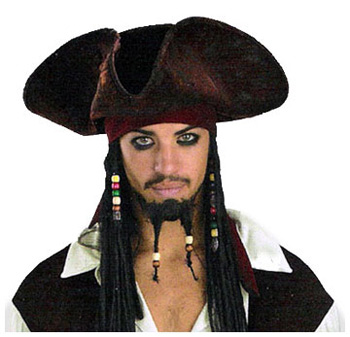 Adult Jack Sparrow Hat