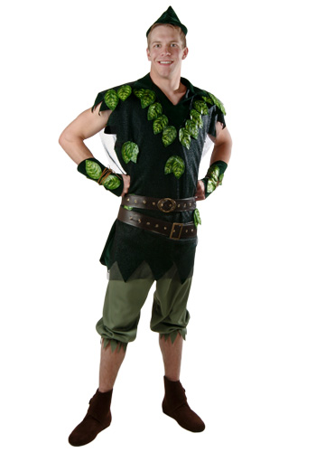 Adult Deluxe Peter Pan Costume - Click Image to Close