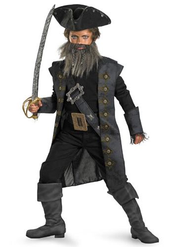 Deluxe Kids Blackbeard Costume