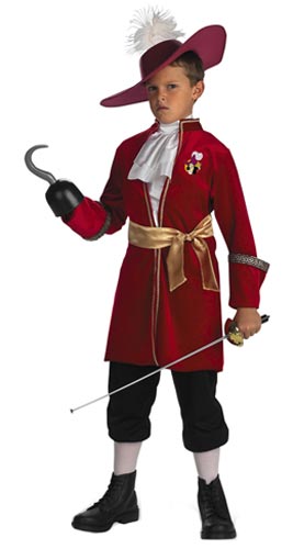 Child Captain Hook Costume - Click Image to Close
