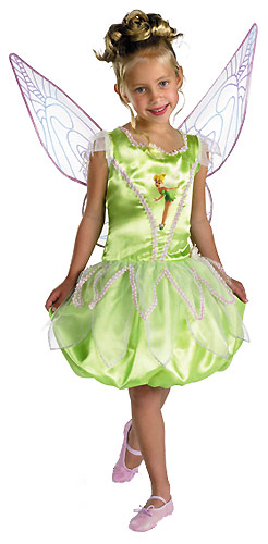Child Disney Tinkerbell Costume - Click Image to Close