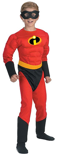 Kids Incredibles Dash / Mr. Incredible Costume - Click Image to Close