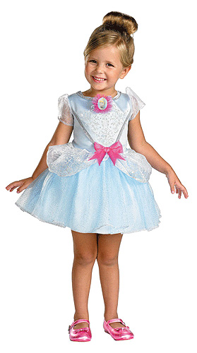 Toddler Cinderella Ballerina Costume - Click Image to Close