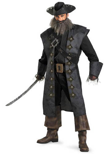 Deluxe Adult Blackbeard Costume - Click Image to Close