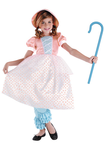 Girls Bo Peep Costume - Click Image to Close