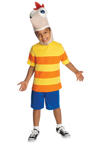 Deluxe Child Phineas Costume - Click Image to Close