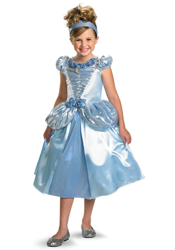 Child Shimmer Cinderella Costume - Click Image to Close