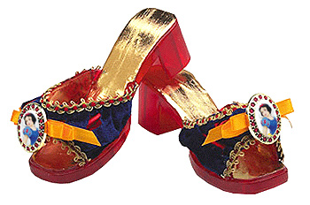 Snow White Deluxe Jelly Shoes - Click Image to Close