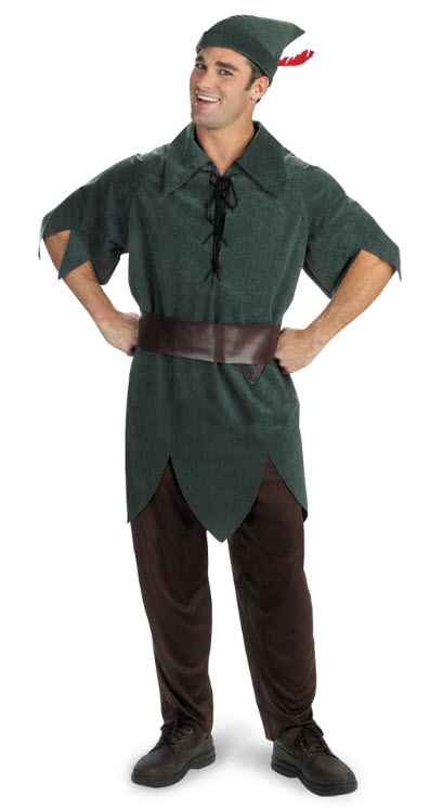 Peter Pan Adult Costume - Click Image to Close