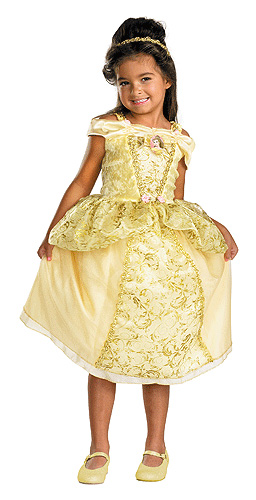 Kids Deluxe Belle Costume - Click Image to Close