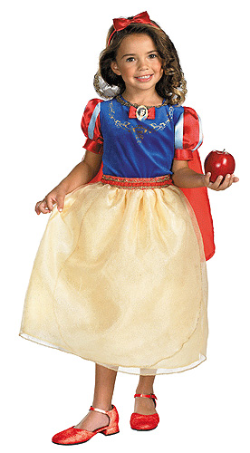 Kids Deluxe Snow White Costume - Click Image to Close