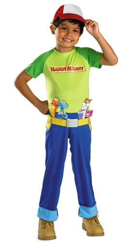 Toddler Handy Manny Costume