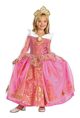 Kids Prestige Aurora Costume - Click Image to Close