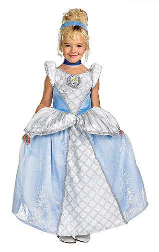 Kids Prestige Cinderella Costume - Click Image to Close